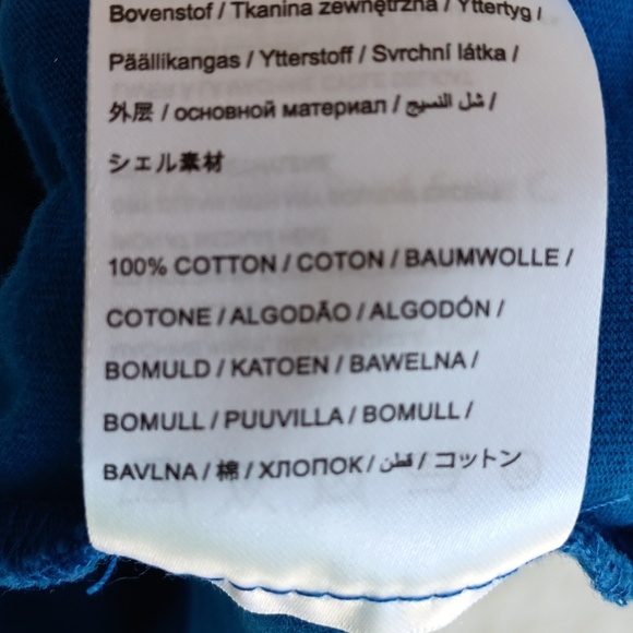 Farm Rio blue cotton tee - Picture 9 of 9